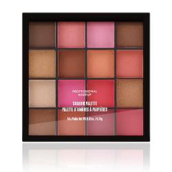 Boobeen 16 Farben Lidschattenpalette- Buntes, mattes und schimmerndes Lidschatten-Puder-Makeup, hochpigmentiert, kreiert einen neutralen Augenaufschlag von Boobeen