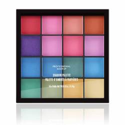 Boobeen 16 Farben Lidschattenpalette- Buntes, mattes und schimmerndes Lidschatten-Puder-Makeup, hochpigmentiert, kreiert einen neutralen Augenaufschlag von Boobeen