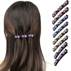Haarklammern – feste Clip-Kopfbedeckung – Haarschmuck für Frauen und Mädchen glattes, lockiges und gewelltes Haar (B) von Boodtag