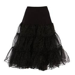 Boolavard 50er Jahre Petticoat Unterrock Retro Vintage Swing 1950's Rockabilly 26" von Boolavard