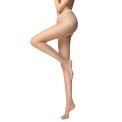 Boolavard Damen-Strumpfhose, transparent, 5 Denier, ultradünn, hohe Taille (Standard, Nude Large (geeignet für 60kg-85kg Körpergewicht)) von Boolavard