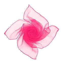 Boolavard Sheer Chiffon Platz Schal in den Farben - im Stil der 50er (Rose) von Boolavard