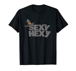 Sexy Hexy Happy Halloween Kostüm Hexe Hexenhut Geschenk T-Shirt von Boom Manufaktur
