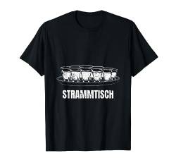 Strammtisch Stammtisch Alkohol witzig Wortspiel Sprüche T-Shirt von Boom Manufaktur