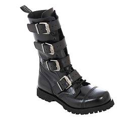 Boots & Braces 14-Loch Stiefel Four Buckle Heavy von Boots & Braces