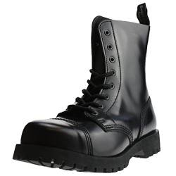 Boots & Braces - 8 Loch Stiefel Rangers Schwarz Größe 39 (UK5) von Boots & Braces