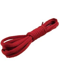 Boowhol 1 Paar Rundsenkel Shoelaces Komfort Schnürsenkel für Sportschuhe, Basketballschuhe (120 CM, Rot) von Boowhol