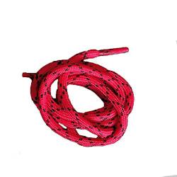 Boowhol Wanderschuhe Schnürsenkel Mischfarbige Polyester Schnürsenkel,Länge Farbe Kann Ausgewählt Werden (140 CM, Rot) von Boowhol