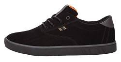 Boras SP Sports Sneaker Suede Sneaker in Übergrößen Schwarz 5208-1549 große Herrenschuhe, Größe:47 von Boras