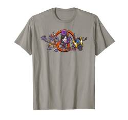 Borderlands Scamps Chibi T-shirt (Moxxi Psycho Claptrap) von Borderlands