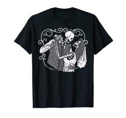 Sugar Skull Groom Bride Funny Dia Muertos Halloween Wedding T-Shirt von BoredKoalas Funny Halloween Costume Clothes 2019