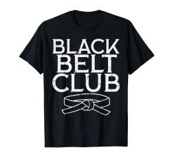 Black Belt Club Cool Karate Taekwondo Kung Fu Jiu Jitsu Gift T-Shirt von BoredKoalas Karate Clothes Martial Arts Gifts