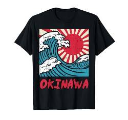 Okinawa Great Wave Kanigawa Japan Japanese Martial Arts Gift T-Shirt von BoredKoalas Karate Clothes Martial Arts Gifts