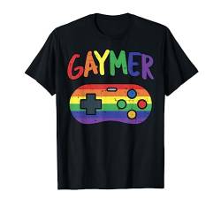 Gaymer Video Game Controller Funny LGBT Pride Gay Gamer Gift T-Shirt von BoredKoalas LGBT Shirts Gay Pride Support Gift