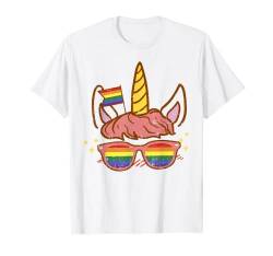 Gay Unicorn Funny Rainbow Animal LGBT Pride Month Girls Gift T-Shirt von BoredKoalas LGBT T-Shirts Gay Pride Support Gift