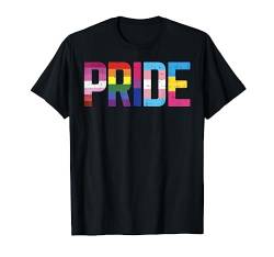 Pride LGBT Vintage Symbol Month Support Flag Colors Gift T-Shirt von BoredKoalas LGBT T-Shirts Gay Pride Support Gift