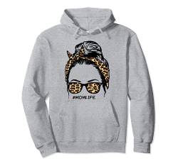Mom Life Woman Leopard Bandana Sunglasses Mothers Day Women Pullover Hoodie von BoredKoalas Mom Clothes Mama Mothers Day Gifts