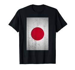 Grunge Japan Flag Vintage East Asia Tokyo Japanese Gift T-Shirt von BoredKoalas Nationalities