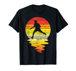 Table Tennis Sunset Retro Ping Pong Lovers Players Gift T-Shirt von BoredKoalas Table Tennis Clothes Ping Pong Gifts