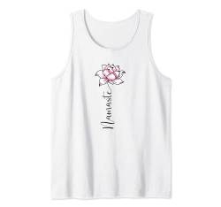 Namaste Lilly Pink Lotus Flower Cute Hindi Yoga Lover Gift Tank Top von BoredKoalas Yoga