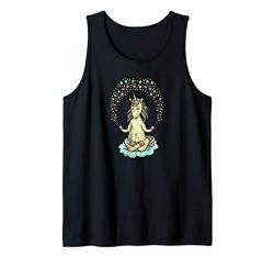 Unicorn Lotus Pose Cute Meditation Exercise Yoga Lover Gift Tank Top von BoredKoalas Yoga