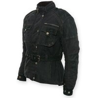 Bores Motorradjacke Monikaotorrad Wachsjacke Damen - Bortexx Aramidchwarz von Bores