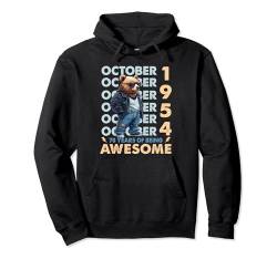 Legend Since September 1954 70th Birthday Bear 70 Years Old Pullover Hoodie von Born 1954 70th Birthday Decorations 70 Years Old