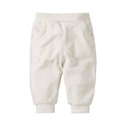 Bornino Basics Nickihose - kuschelig weiche Jogginghose für Babys aus Baumwolle - Komfortbund, elastische Beinabschlüsse & Seitentaschen von Bornino
