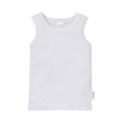 Bornino Basics - Unterhemd/Unterwäsche ohne Arm - Farbe: weiß - Baumwolle - Öko-Tex Zertifiziert - Baby Unisex - Größe 98 von Bornino