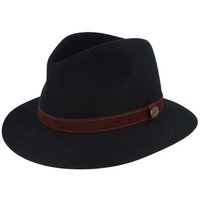 Borsalino Filzhut feiner Hasenhaarhut Rustico Traveller mit Lederband von Borsalino