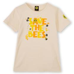 BVB Baby T-Shirt Save The Bees - EIN umweltbewusstes Statement in schwarzgelb für die kleinen Borussen Gr. 74/80 von Borussia Dortmund