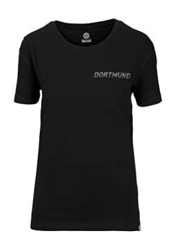 Borussia Dortmund Damen BVB Oversize T-Shirt, schwarz, S von Borussia Dortmund