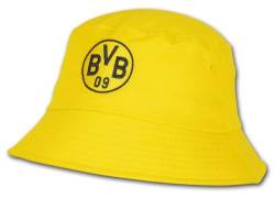 Borussia Dortmund Fischerhut - Logo - gelb Sonnenhut Hut Anglerhut BVB 09 von Borussia Dortmund