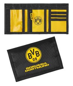 Borussia Dortmund Geldbörse - Netz - schwarzgelb Porte"mon"naie Geldbeutel BVB 09 von Borussia Dortmund