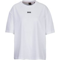 BOSS ORANGE T-Shirt C_Eboyfriend Premium Damenmode mit großem BOSS Logodruck von Boss Orange