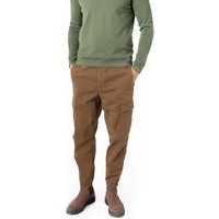 BOSS Orange Herren Cargohose braun Baumwolle von Boss Orange