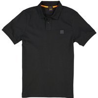 BOSS Orange Herren Polo-Shirt schwarz Slim Fit von Boss Orange