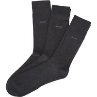 BOSS 3er-Pack Socken mit eingestricktem Logo von Boss