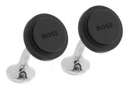 BOSS 50479845-001 Manschettenknöpfe Rund Schwarz Clark von Boss