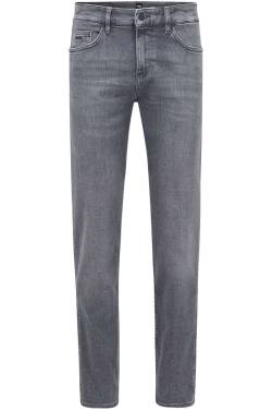 BOSS Delaware Slim Fit Jeans grau, Einfarbig von Boss