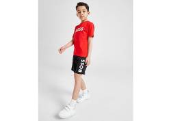 BOSS Large Logo Badehose Kleinkinder, Black von Boss