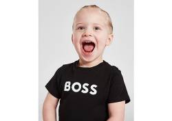 BOSS Large Logo T-Shirt Baby, Black von Boss