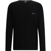 BOSS Loungewear-Oberteil, Logo-Stickerei, für Herren, schwarz, XL von Boss