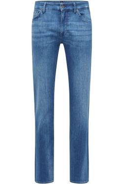 BOSS Maine Regular Fit Jeans blau, Einfarbig von Boss