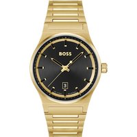 BOSS Quarzuhr CANDOR, 1514077, Herrenuhr, Armbanduhr, Datum, analog von Boss