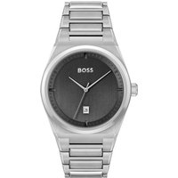 BOSS Quarzuhr STEER, 1513992, Herrenuhr, Armbanduhr, Datum, analog von Boss