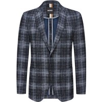 BOSS Sakko mit Check-Muster in Jersey-Qualität, Slim Fit von Boss