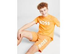 BOSS Side Print Badehose Kinder, Orange von Boss