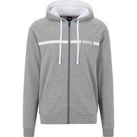 BOSS Sweatjacke Authentic Jacket H mit modischen Blockstreifen von Boss