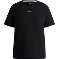 BOSS T-Shirt CI_T-Shirt mit BOSS Logo-Schriftzug & Label von Boss